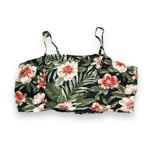 [American Eagle] Tropical Crop Tank